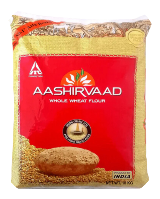 AASHIRVAAD ATTA (WHEAT FLOUR) - 10Kg