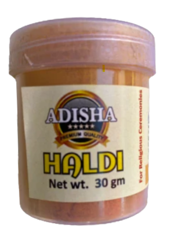 ADISHA HALDI (POOJA) - 30gm