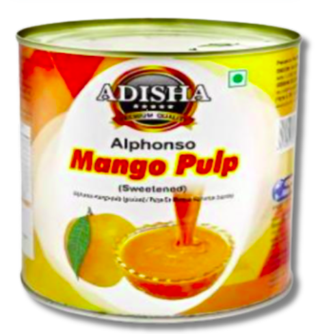ADISHA ALPHONSO MANGO PULP (SWEETENED) - 850gm