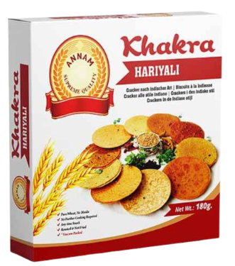 ANNAM KHAKRA HARIYALI - 180gm