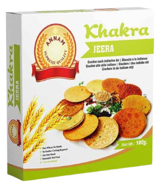 ANNAM KHAKRA JEERA - 180gm