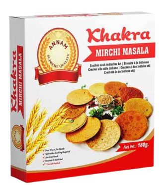 ANNAM KHAKRA MIRCH MASALA - 180gm