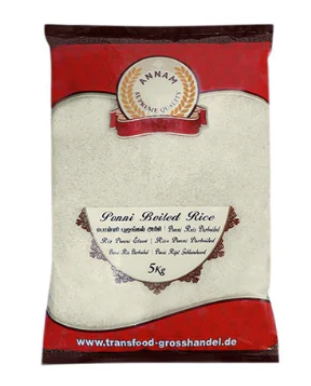 ANNAM PONNI BOILED RICE - 5Kg