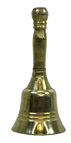 BRASS HAND BELL (GHANTI)