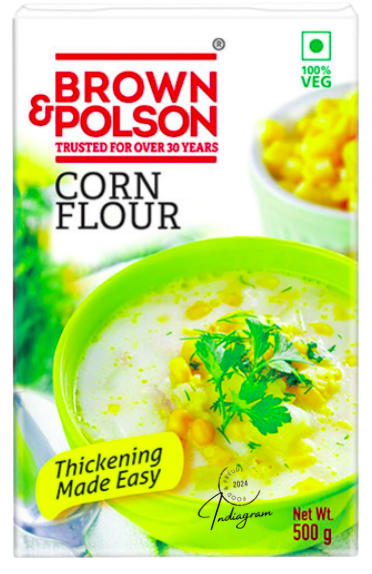 BROWN & POLSEN CORN FLOUR/STARCH - 500gm