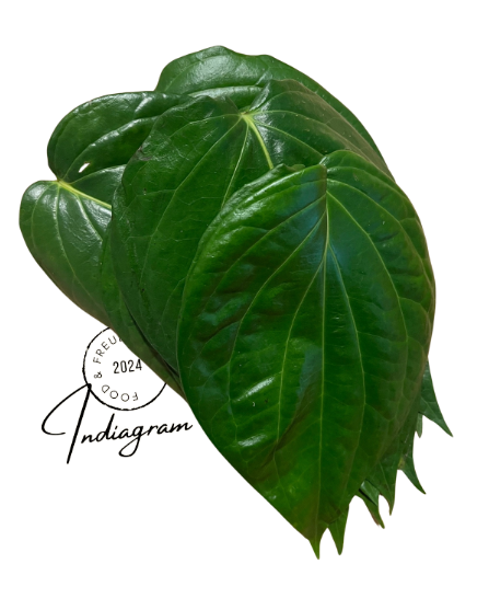 FRESH PAAN/BETEL LEAVES - 5Pcs