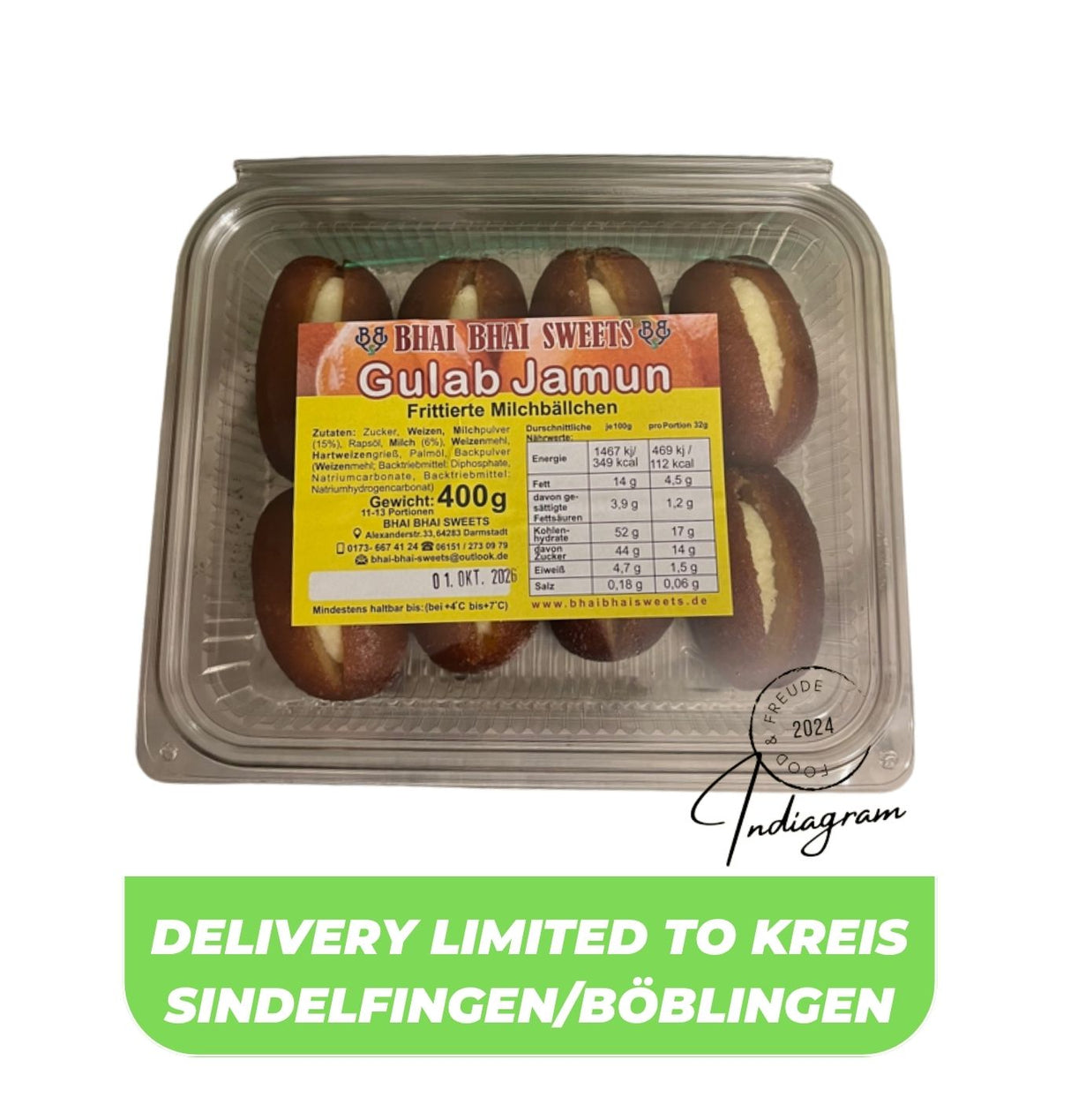 GULAB JAMUN – BHAI BHAI SÜSSIGKEITEN