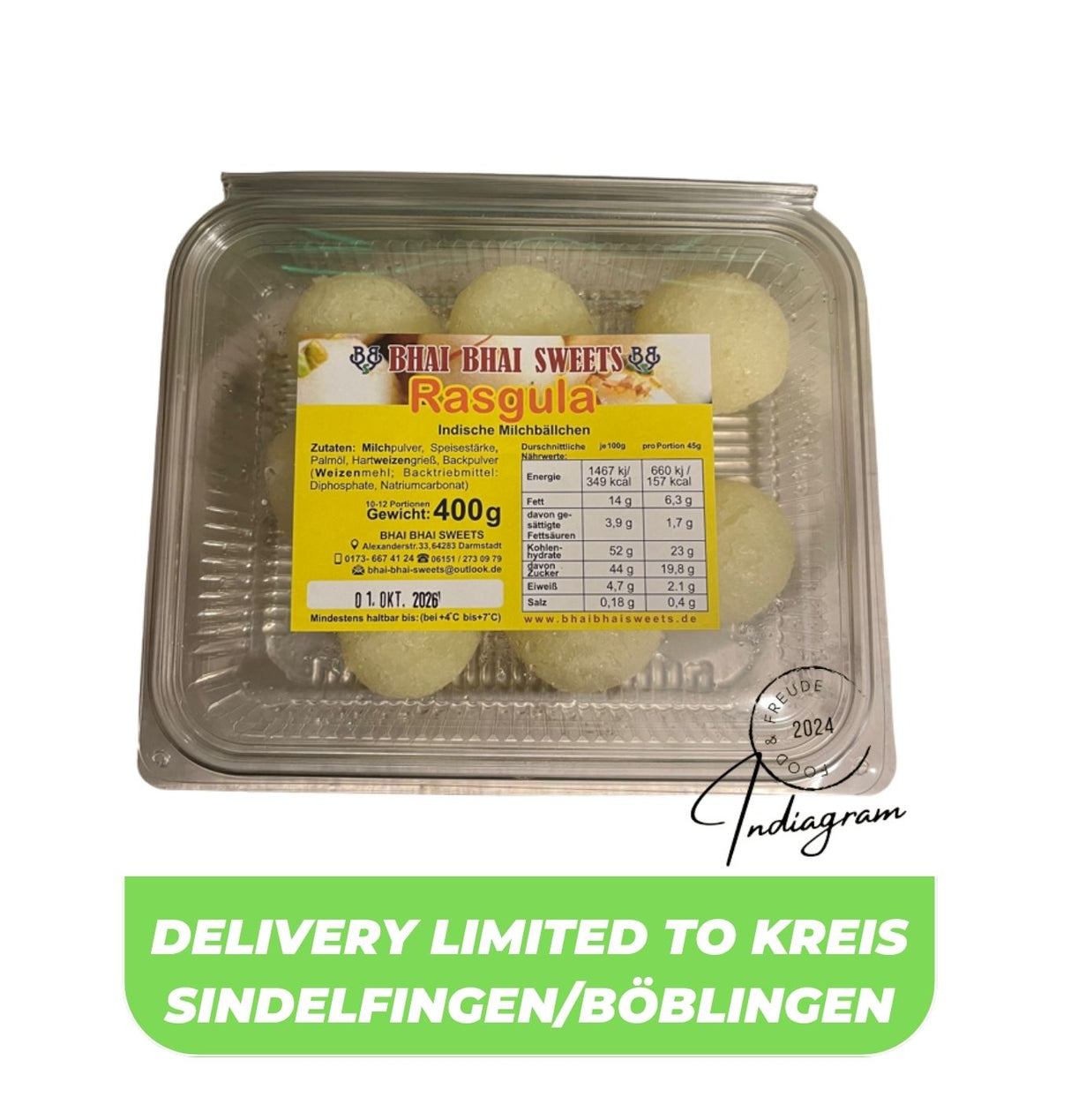 MILCHBÄLLCHEN - BHAI BHAI SWEETS
