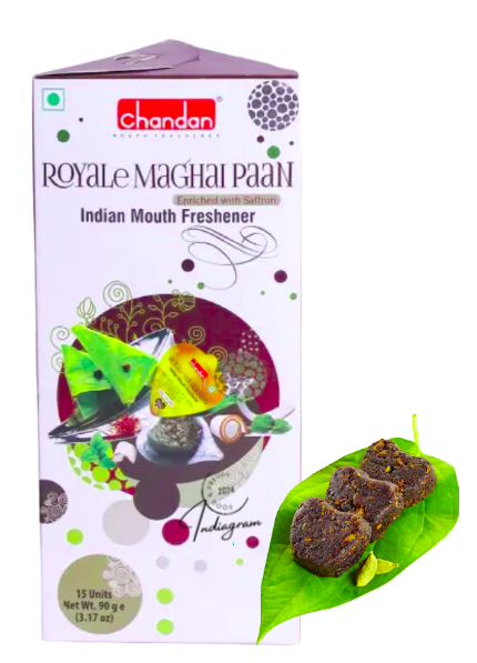 CHANDAN MUKHWAS ROYAL MAGHAI PAAN TOWER (Mouth Freshner) - 90gm