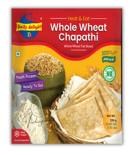 DAILY DELIGHT - CHAPATHI VOLLKORN - 330g