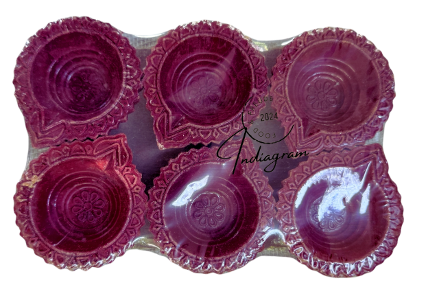 FANCY DIYA MEDIUM (DIWALI)