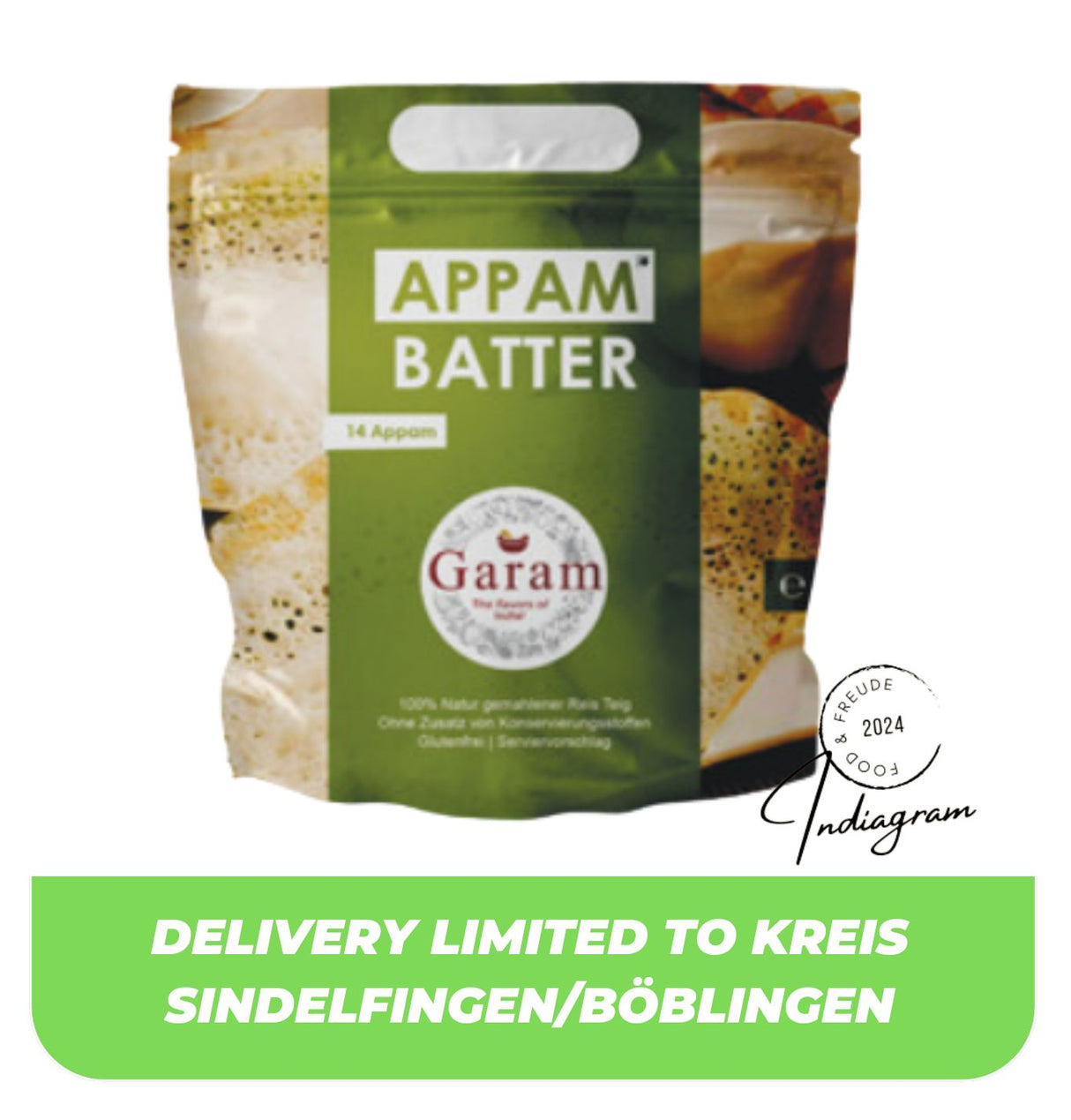 GARAM - APPAM BATTER - 750gm