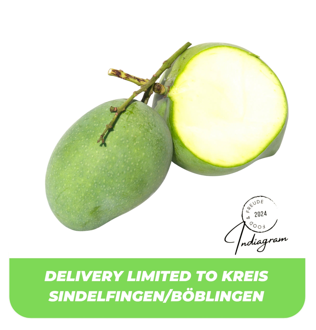 KLEINE GRÜNE MANGO - 1 STK