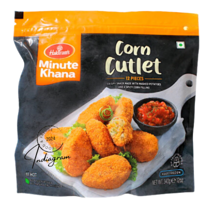 HALDIRAM CORN CUTLET (12pcs) - 340gm