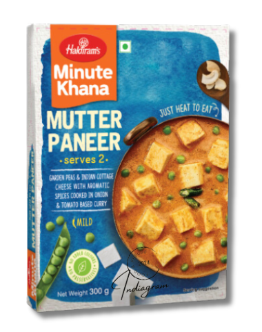 HALDIRAM RTE MUTTER PANEER- 300gm