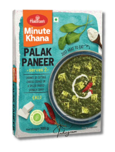 HALDIRAM RTE PALAK PANEER- 300gm