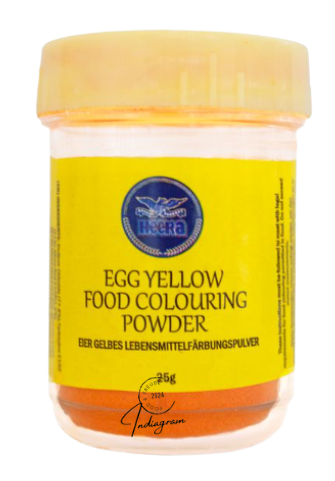 HEERA YELLOW FOOD COLOUR - 25gm