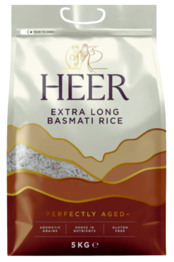 HEER BASMATI REIS - Extra lang - 5kg