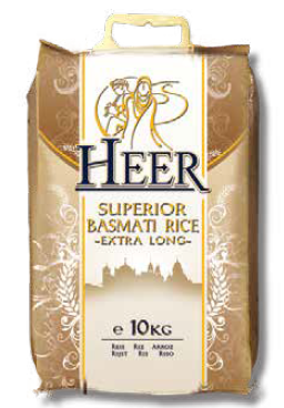 HEER SUPERIOR BASMATI RICE-Extra Long- 10kg