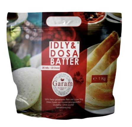 GARAM - IDLY DOSA BATTER - 1Kg