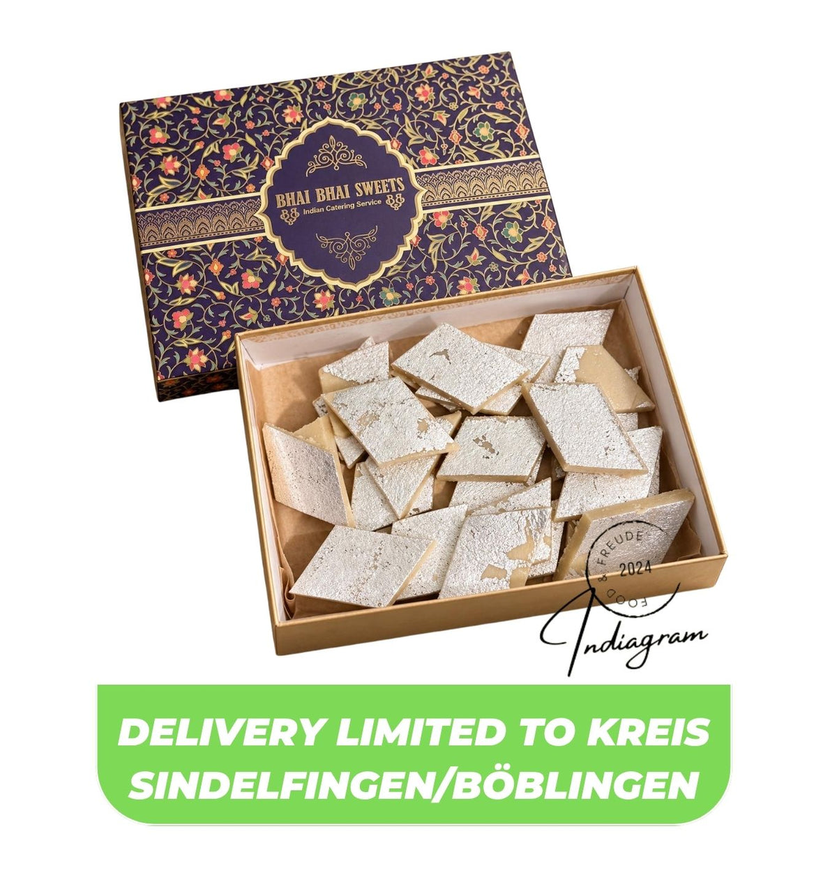 FRESH KAJU KATLI (BHAI BHAI SWEETS) - 350gm
