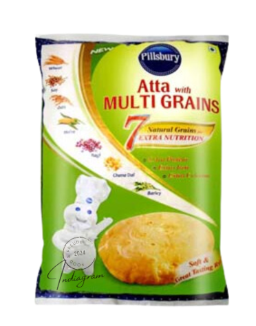 PILLSBURY MULTI GRAIN ATTA (WHEAT FLOUR) - 5Kg