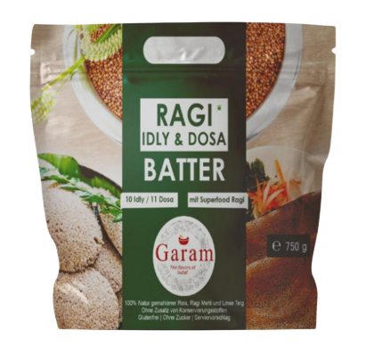 GARAM - RAGI IDLY DOSA BATTER - 750gm