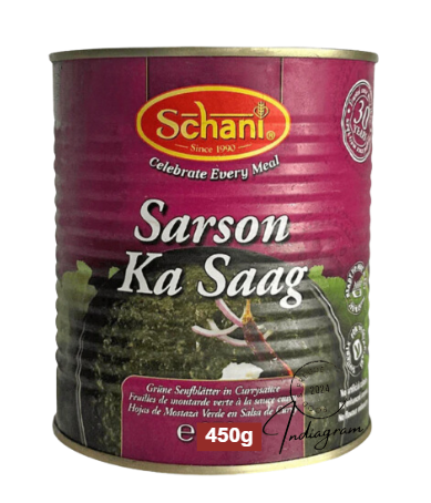 SCHANI- SARSON KA SAAG (SENFBLÄTTER IN CURRY) - 450g