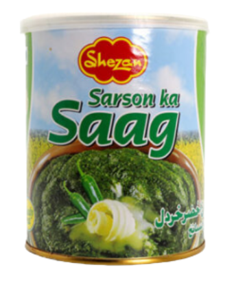 SHEZAN- SARSON KA SAAG (MUSTARD LEAVES IN CURRY) - 840gm