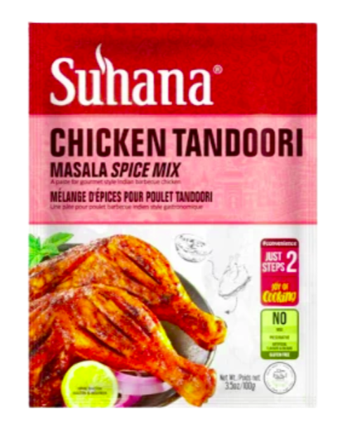 SUHANA CHICKEN TANDOORI MASALA SPICE MIX - 100g