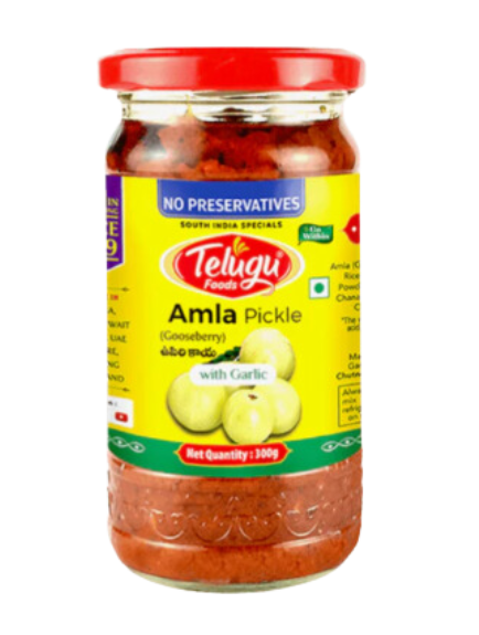 TELUGU AMLA KNOBLAUCH-PICKLE - 300g