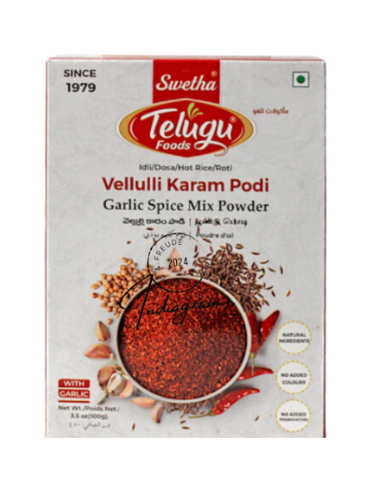 TELUGU VELLULLI KARAM PODI - 100gm