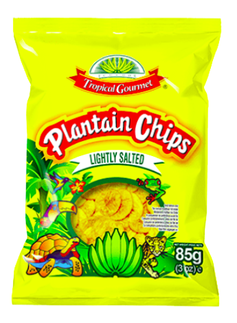 TG PLANTAIN BANANA CHIPS (LIGHTLYSALTED) - 85g