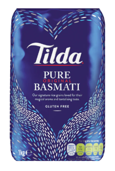 TILDA PURE BASMATI RICE - 1KG
