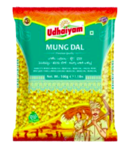 UDHAIYAM MUNG(MOONG YELLOW) DAL - 500gm