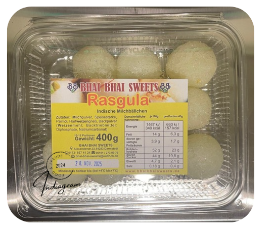 WHITE RASGULA - BHAI BHAI SWEETS