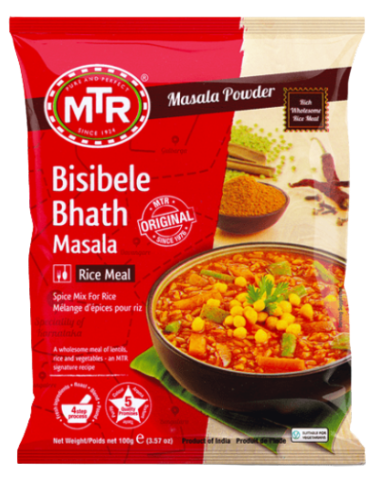 MTR BISIBELE BHATH MASALA - 100gm
