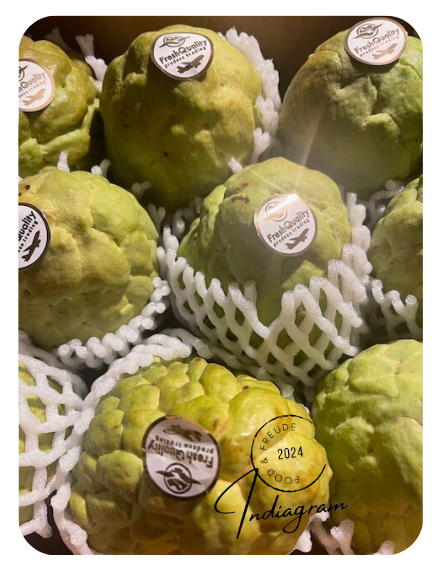 FRESH CUSTARD APPLE (SITAPHAL) - 1Pc