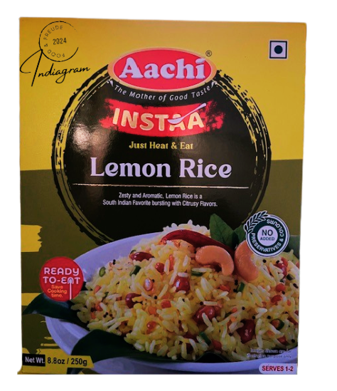 AACHI INSTA LEMON RICE (Ready to Eat) - 250gm