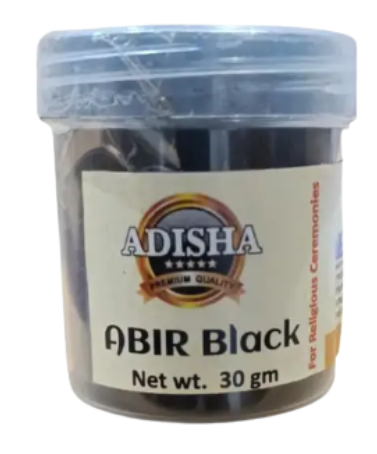 ADISHA ABIR BLACK(POOJA) - 30gm