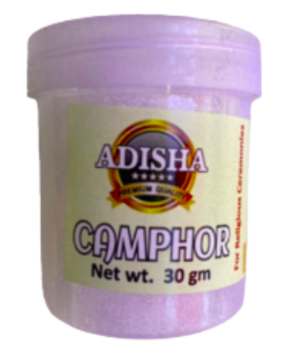 ADISHA CAMPHOR (POOJA) - 30gm