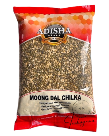 ADISHA MOONG DAL CHILKA - 500gm