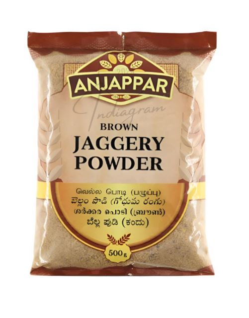 ANJAPPAR JAGGERY PULVER BRAUN - 500g