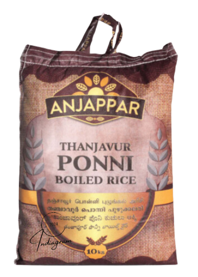 ANJAPPAR THANJAVUR PONNI BOILED RICE - 10Kg