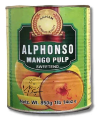 ANNAM ALPHONSO MANGO PULP - 850gm