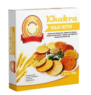 ANNAM KHAKHRA HALDI METHI - 180gm