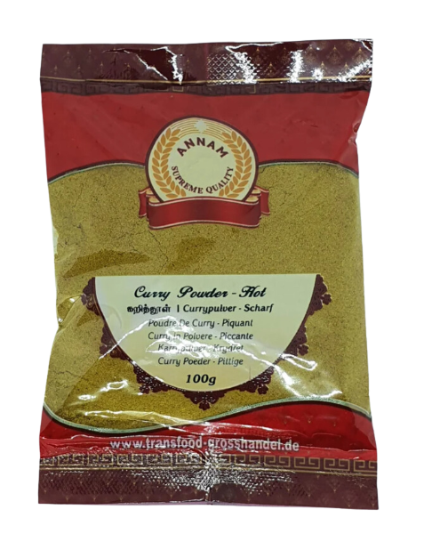 ANNAM MADRAS CURRYPULVER SCHARF - 100g