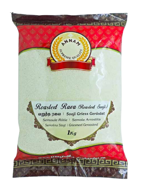 ANNAM GERÖSTETES RAWA (SUJI) – 1 kg