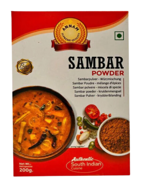 ANNAM SAMBAR PULVER - 200 g