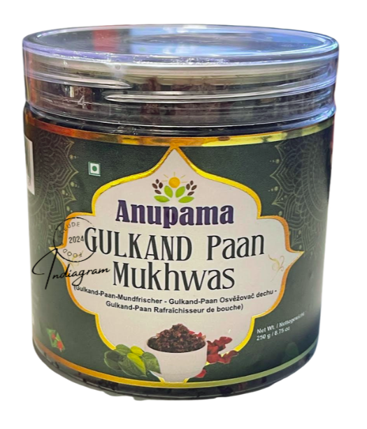 ANUPAMA GULKAND PAAN MUKHWAS TIN (Mouth Freshner) - 250g